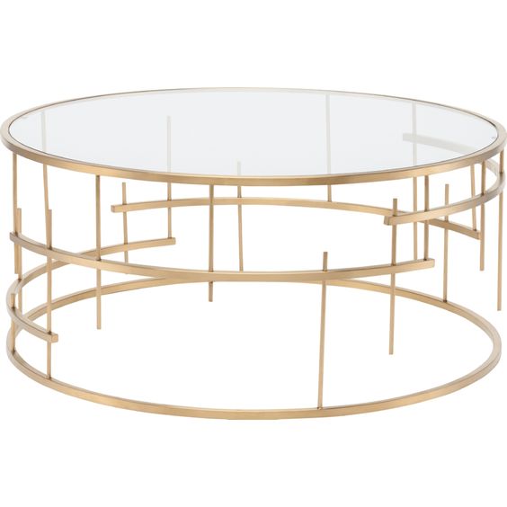 Golden Home Simple Style Coffee Table